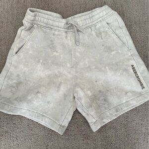 Kids Abercrombie Kids Light Gray Sweat Shorts 11/12